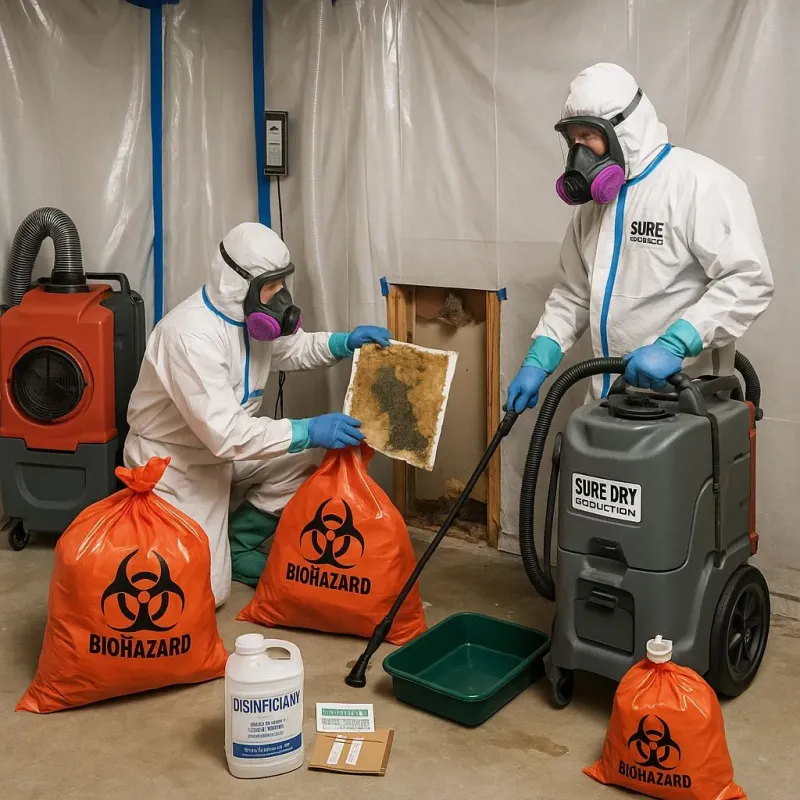 Contaminated Water Handling Protocols process in Ponce, PR