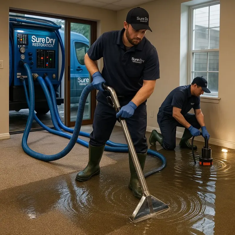 Water Extraction and Removal process in Ponce, PR
